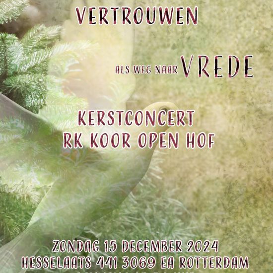 Kerstconcert Open Hofkerk